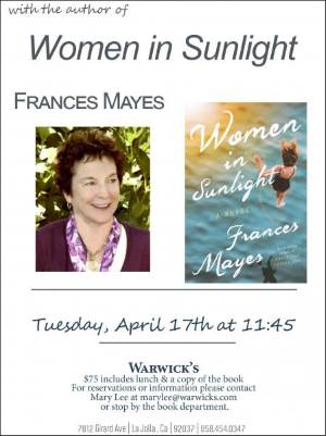 Booked for Lunch: Frances Mayes