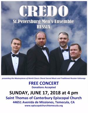 Music: St. Petersburg Men's Ensemble