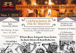 Celebraciones de Dia De Los Muertos