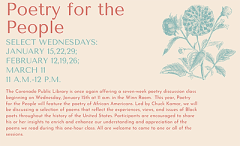 Poetry for the People: African Americans