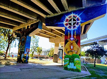 Unveiling New Mural At Chicano Park
