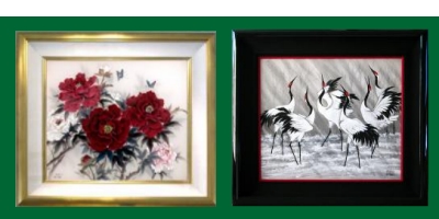Peonies and Cranes Peonies and Cranes