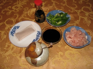 Domburi Ingredients Domburi Ingredients
