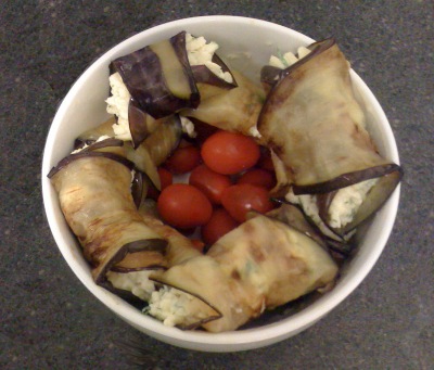 Eggplant Rolls Eggplant Rolls