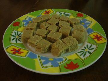 Coconut Burfi Coconut Burfi