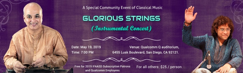 Glorious Strings Indian Classical Music Concert