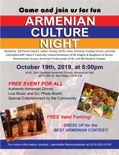 Armenian Culture Night