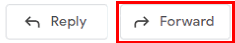 Gmail Forward Button